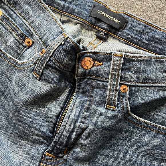 GUC J.Crew 9 inch destroyed high rise toothpick size 26 - Picture 3 of 11